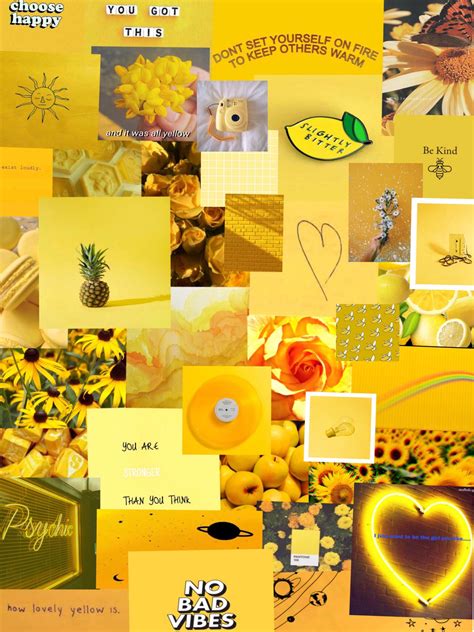Yellow Aesthetic Girls Wallpapers Wallpaper Cave