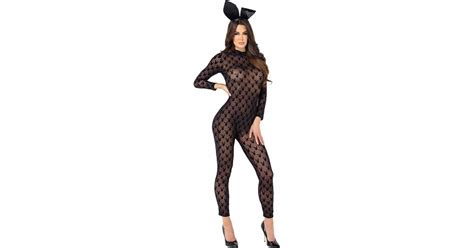Roma Women S Sheer Playboy Bunny Bodysuit Prices