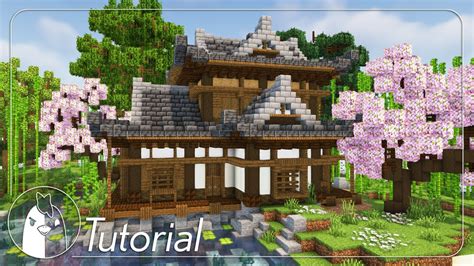 Traditional Japanese House Minecraft Tutorial Youtube