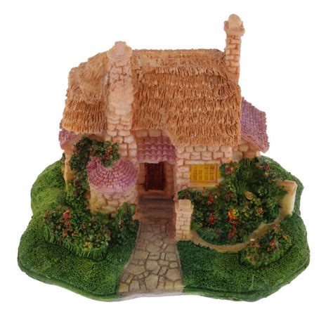 Cute Fairy Garden Miniature Thatched House Micro Landscape Ornament