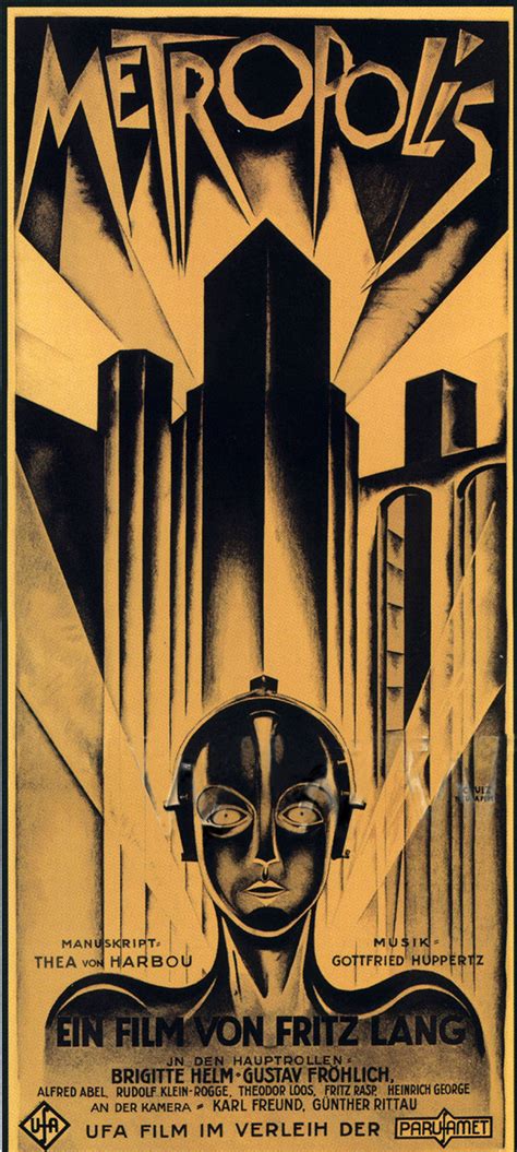 Download Metropolis Poster Classic Vintage Movie By Vadkins23