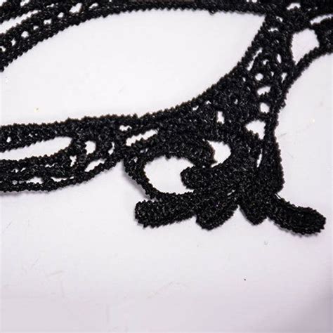 Lady Gril Sexy Black Lace Hollow Eye Face Mask For Masquerade Party