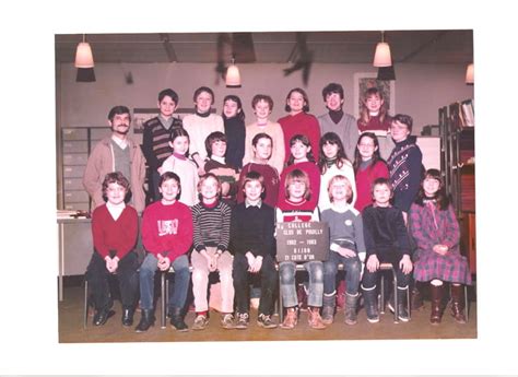 Photo de classe 6ème de 1983, Collège Clos De Pouilly  Copains d'avant