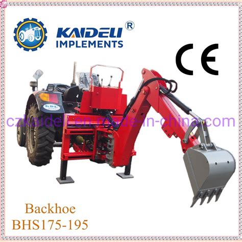 Heavy Side Shift Hydraulic Backhoe Loader China Excavator And Rear Actor