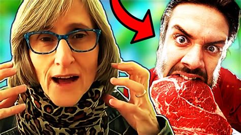 That Vegan Teacher Screams Over Meat Youtube