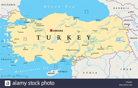 Vector illustration in flat style. Turquía, Estambul, mapas, atlas, mapa del mundo, política ...