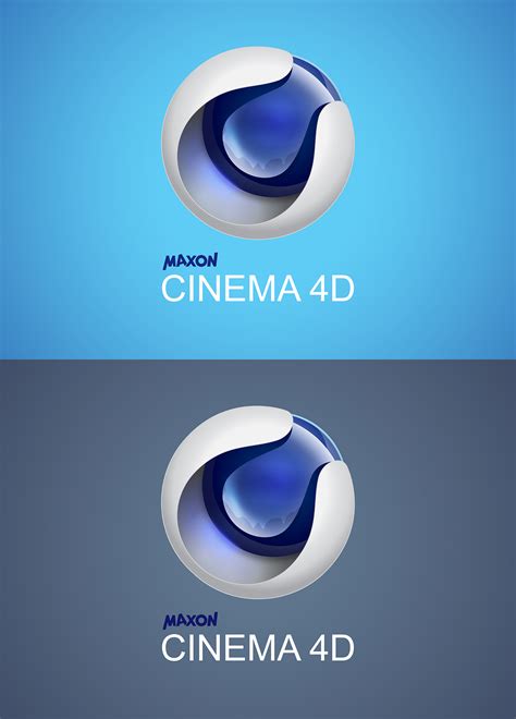 Redesign 3d Logo Cinema 4d With Illustrator On Behance