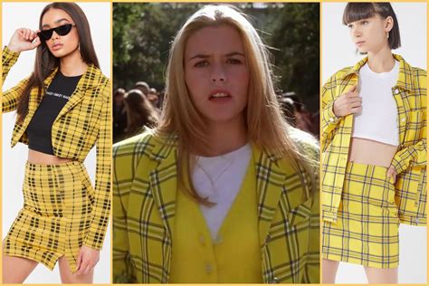 Chers Yellow Plaid Outfit From Clueless Is Now At Forever Urban