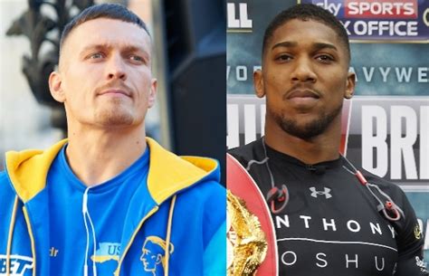 Anthony oluwafemi olaseni joshua, obe is a british professional boxer. Usyk is Hoping To Eventually Fight Anthony Joshua - Boxing ...