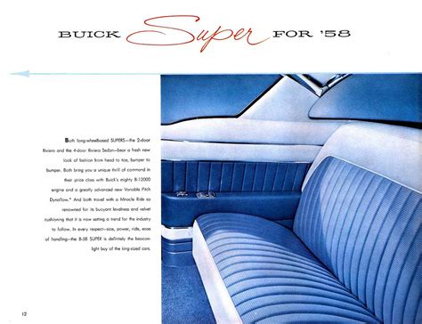 58 Buick Interior