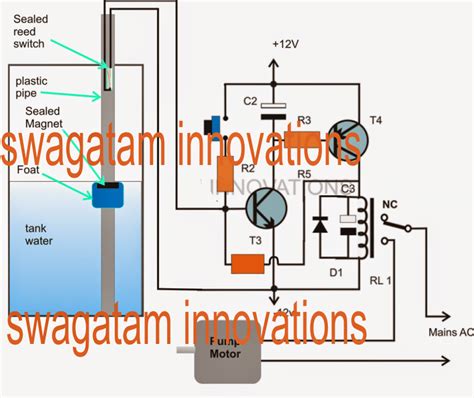 Main components are transformer, pump, capacitor, voltage regulator. Float Switch Controlled Water Level Controller Circuit ...