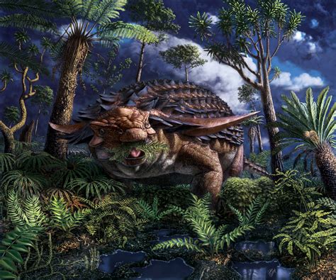 Fossilized Plants Preserved In The Belly Of A Dinosaur Gave Researchers A Rare Look At The