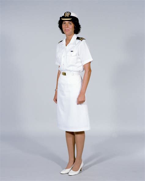 Navy Uniforms Womens Summer White Chief Petty Officer 1984 Uniform