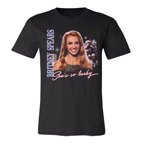 Shes So Lucky Tee Britney Spears Official Store