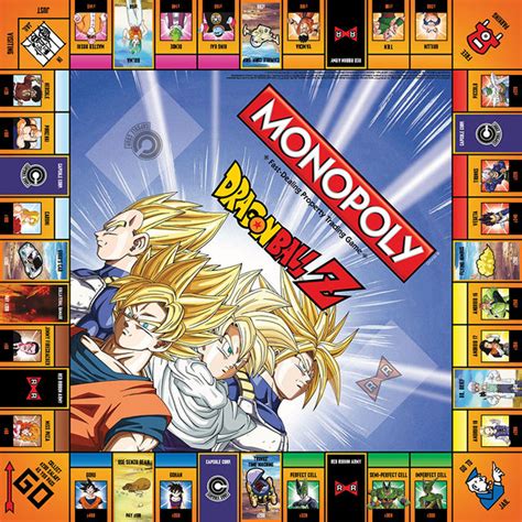 Es la continuación de la serie de anime 'dragon ball'. Crunchyroll - "Dragon Ball Z" Monopoly Will Soon Be a Real ...