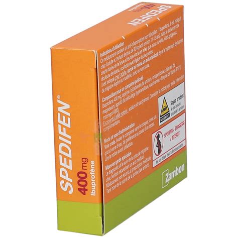 Spedifen® Ibuprofène 400 Mg 12 Pcs Redcare Pharmacie