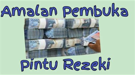 Link official ustadz lovers : 6 Amalan Pembuka Pintu Rezeki - YouTube