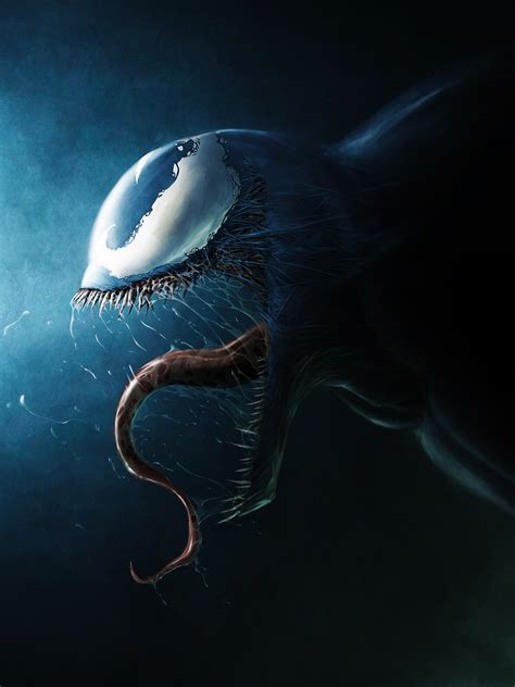 Venom Digital Painting On Behance