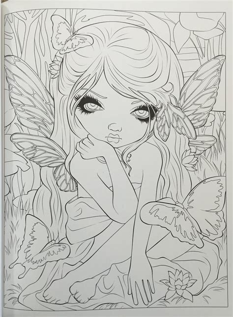 Jasmine Becket Griffith Coloring Pages - BenjaminaxBest