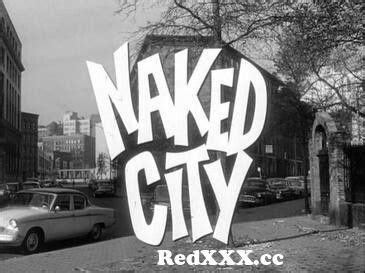 Gay Vintage S TV Crime Series Naked City Title Black And White