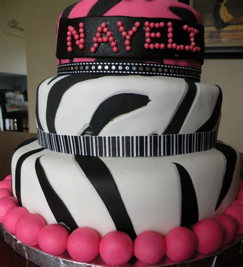 hot pink and zebra birthday cake zebra birthday cakes decorating cakes birthday parties hot