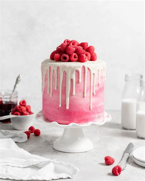 Raspberry White Chocolate Layer Cake Food Duchess Recipe White