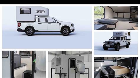 Scout Unveils The Tuktut Their Lightest Hard Wall Truck Camper Almost