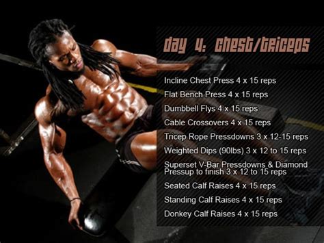 International Fitness Model Ulisses Jr Workout Routine And Diet Part 4