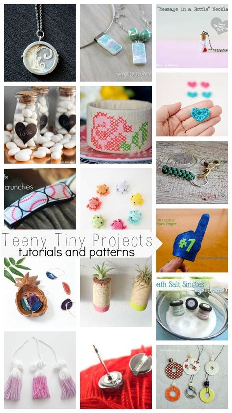 Teeny Tiny Projects Tutorials And Patterns Nap Time Creations