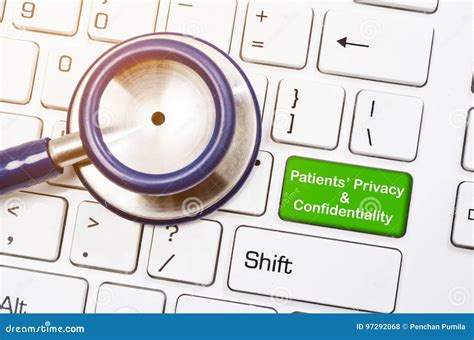 Patients Privacy And Confidentiality Concept Stock Photo Image Of