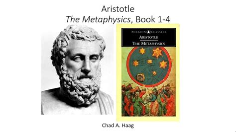 The Philosophy Of Aristotle Metaphysics Lecture One Book 1 4 Youtube