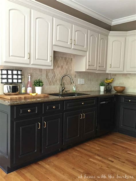 Transform Your Kitchen With White Cabinets Black Countertops And Wood