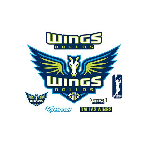 Dallas Wings Logo Wall Decal Shop Fathead® For Dallas Wings Decor
