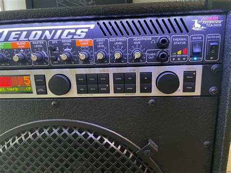 Sold Telonics Tca B Combo The Steel Guitar Forum