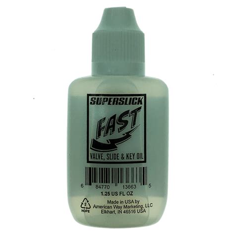 Fast Valve Oil By Superslick Usa With Eu Compliant Cap Micks Music