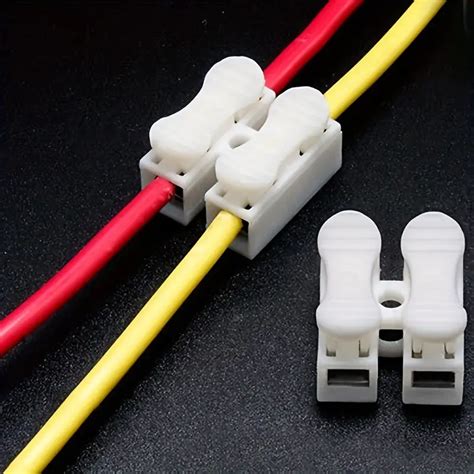 Quick Terminal Connector Push Type Connectors 2 Pin Flame Temu