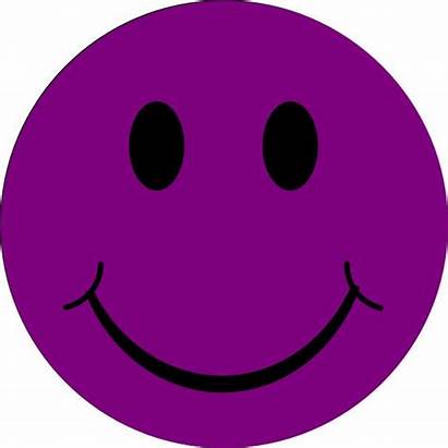 Purple Clipart Smiley Clip Face Dark Cow