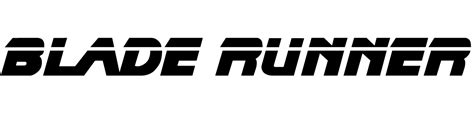 Blade Runner Font Download Famous Fonts