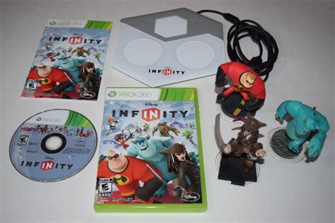 Disney Infinity Starter Pack Microsoft Xbox 360 Video Game W Figures