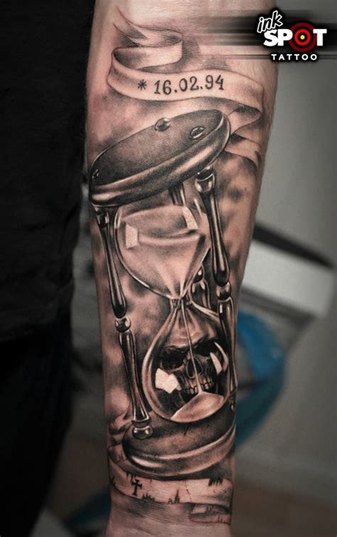 Hourglass Tattoo Wonderful Design