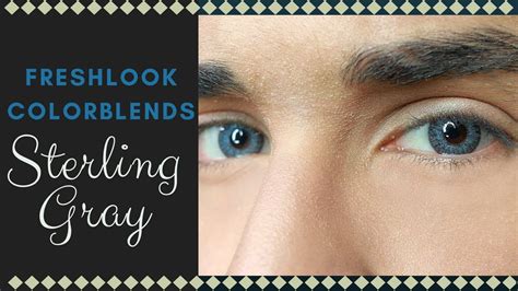 #freshlook #freshlookindia #freshlooklenses #lenses #lens. Freshlook Colorblends - Sterling Gray Contacts - YouTube