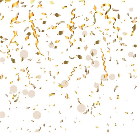Gold Confetti Png Hd Goimages Story