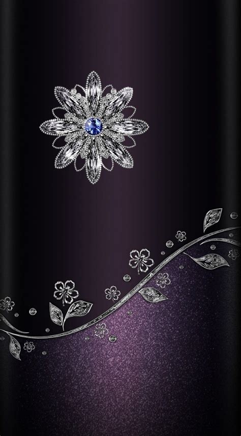 Purple And Silver Sparkly In 2019 Cellphone Wallpaper Iphone