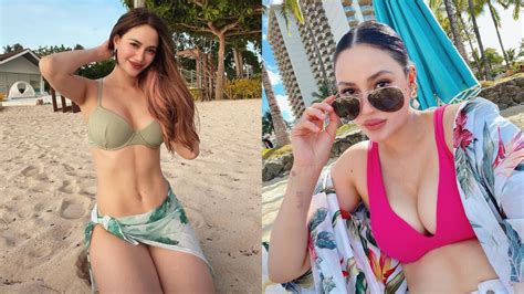 Look Arci Munozs Colorful Swimsuit Outfits