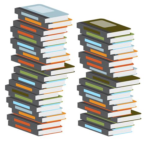 Colorful books, vector 321615 Vector Art at Vecteezy