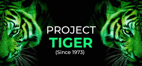 Project Tiger In India Background Objectives And Significance