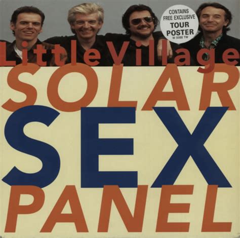 Little Village Solar Sex Panel German 12 Vinyl Single 12 Inch Record