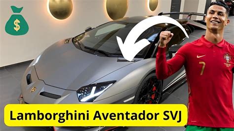 Cristiano Ronaldo Lamborghini Aventador Svj Players And Their Cars