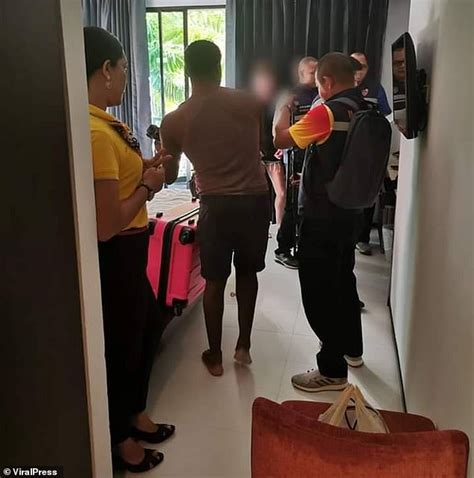 us tourist and his girlfriend are arrested in thailand after they were caught making porn