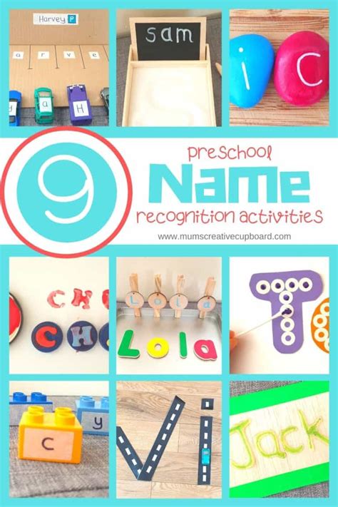 Super Easy Name Recognition Activities For Preschoolers At Home Mums